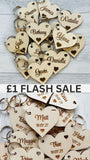 Heart Keyrings £1